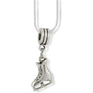 Ice Skates Necklace | Charm Snake Chain Necklace